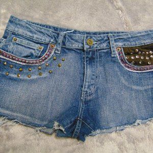 Fried Denim Cutoff Jeans